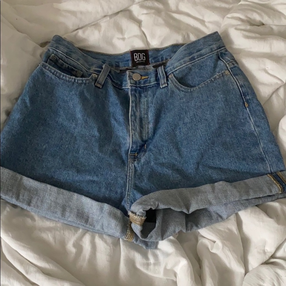 Urban Outfitters BDG Mom High Rise Jean Shorts